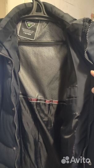 Пуховик зимний мужской удлиненный