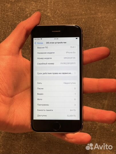 iPhone 6S, 64 ГБ