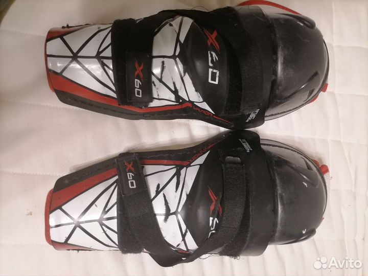 Щитки наколенники хоккейные детские Bauer