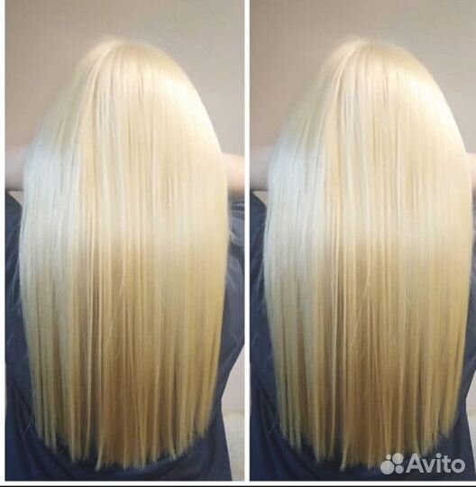 Кератиновое выпрямление волос