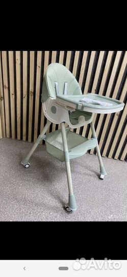 Новый стульчик для кормления Q2 (мятный)