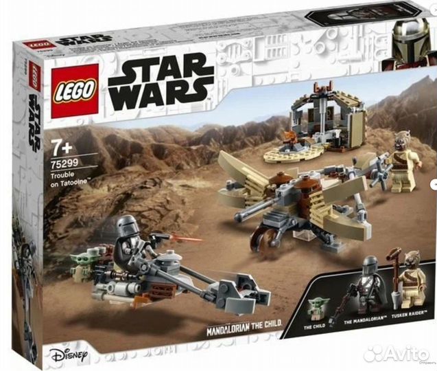Lego Star Wars Испытание на Татуине 75299 новый