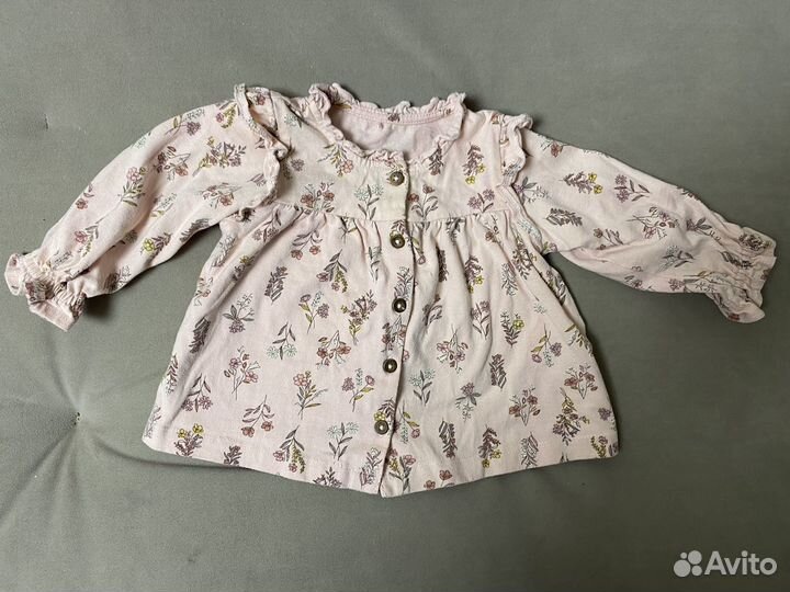 Одежда для девочки, 6-9 месяц, пакетом