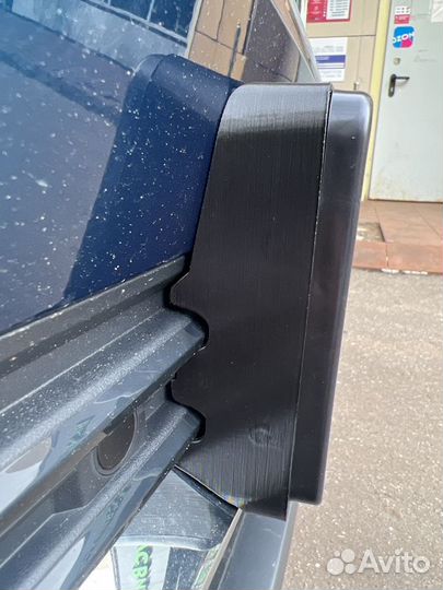 Адаптер рамки госномера Geely Monjaro перед + зад