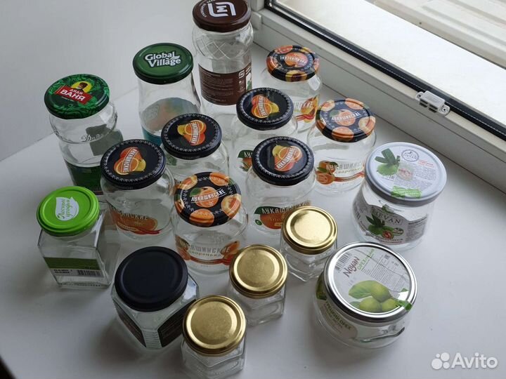 Банки маленькие винтовые пакетом