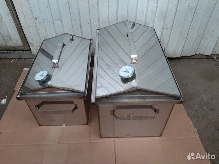 Коптильня из нержавеющей стали