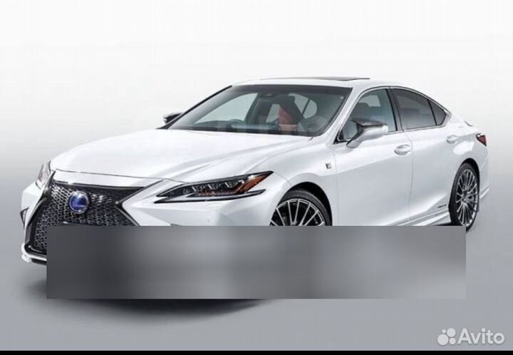 Передняя губа TRD Lexus ES300h Япония оригинал 201