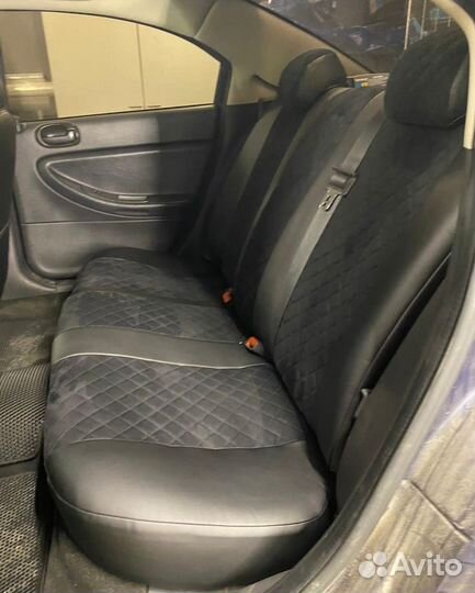 Чехлы алькантара Ромб Газ Volga Siber от Автопилот