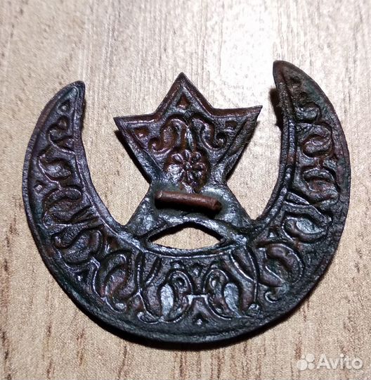 Кокарда бойца ркка Бухарской республики