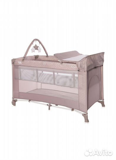 Кровать-манеж Lorelli Torino 2 Plus бежевый