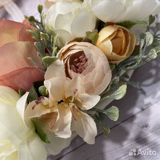 Интерьерный осенний венок