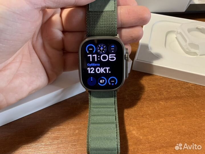 Apple watch ultra 49mm titanium