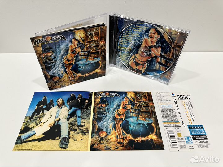 Cd Helloween - Better Than Raw vicp-60235 JP