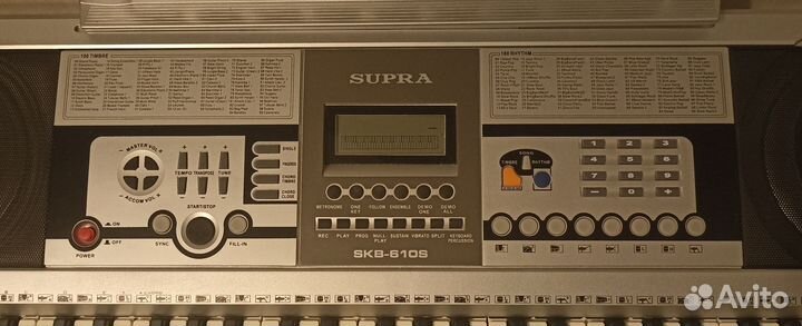 Синтезатор Supra SKB-610S