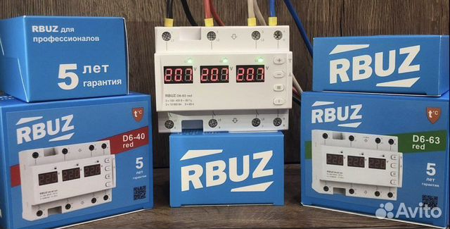 Реле напряжения rbuz welrok D2-40