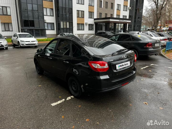 LADA Granta 1.6 МТ, 2016, 63 768 км