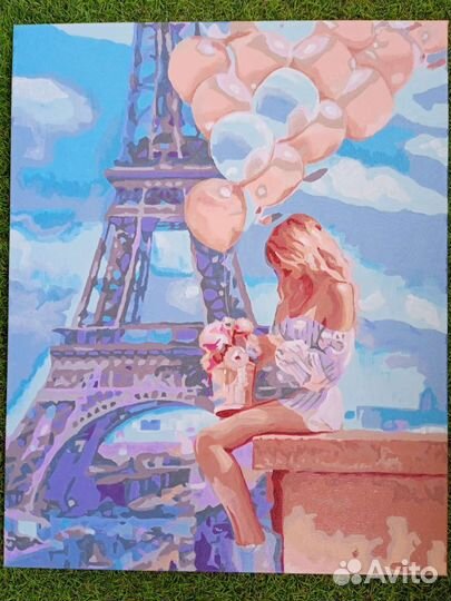 Готовая картина по номерам 40х50