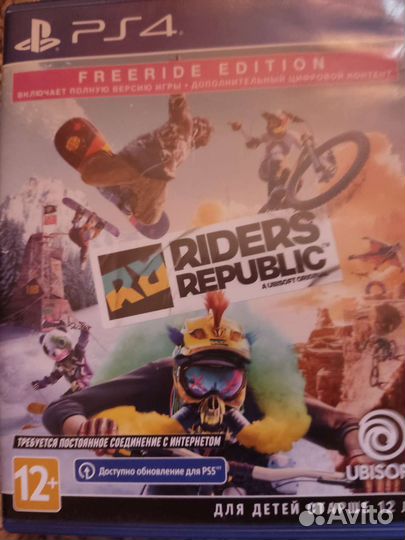 Riders republic диск на ps4