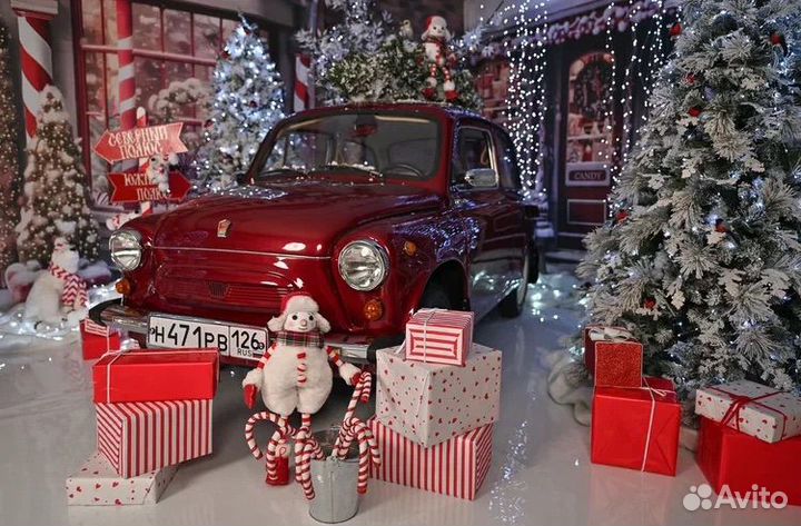 Аренда новогодней фотостудии