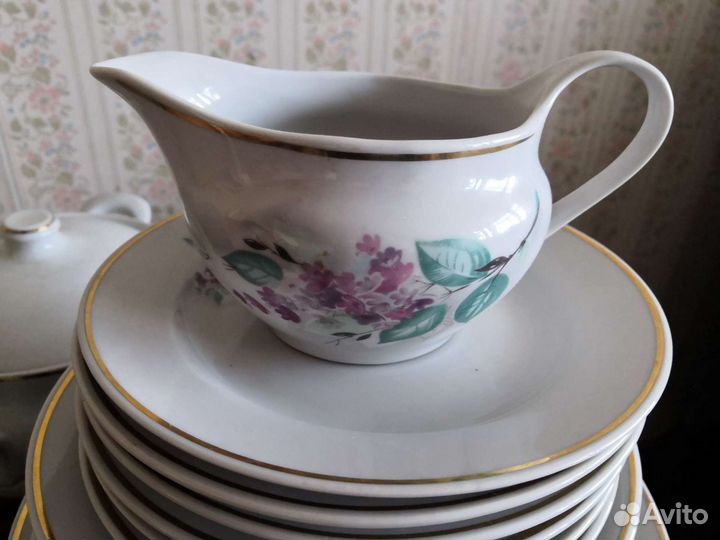 Набор столовой посуды фарфор СССР
