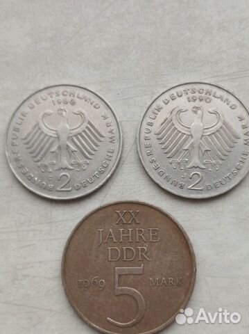 Юбилейные немецкие монеты