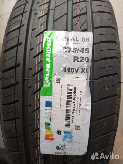 Grenlander L-Zeal56 275/45 R20 и 305/40 R20 112V