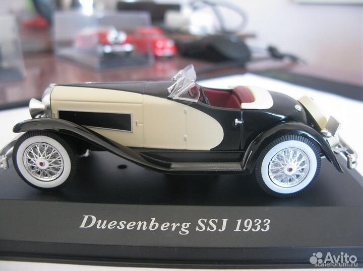 Duesenberg SSJ - 1933 г. 1/43