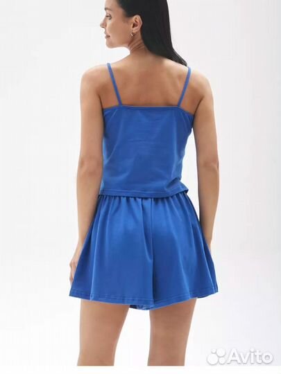 Пижама женская майка шорты трикотаж 42-44