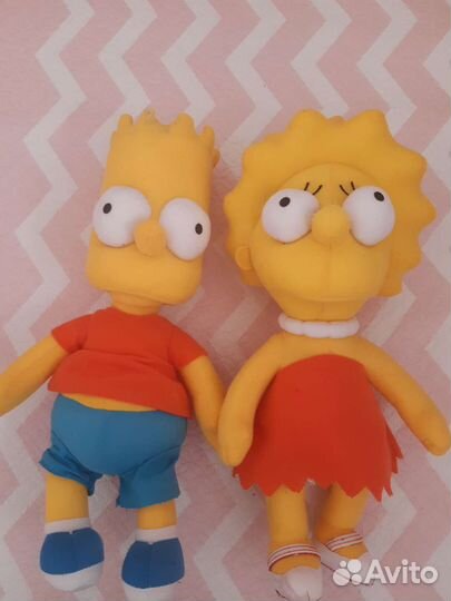Мягкие игрушки Семейка Симсон