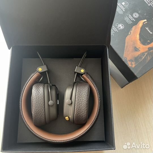 Наушники marshall major 3 bluetooth реплика