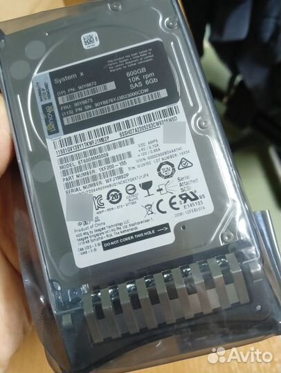 Жесткий диск SAS 600 Gb lenovo