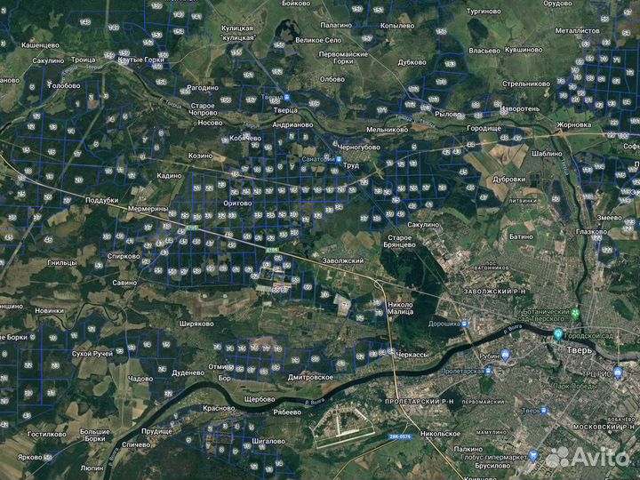 Топографическая карта Тверской области для Garmin