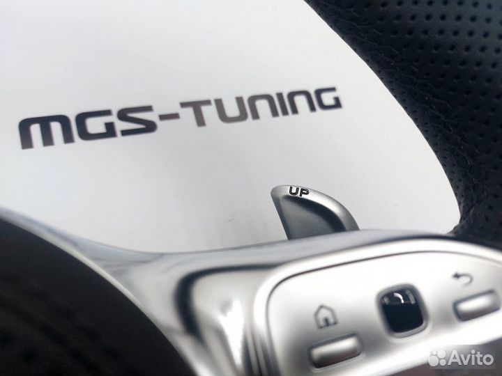 Руль Mercedes 63 AMG Edition карбон круиз подушка