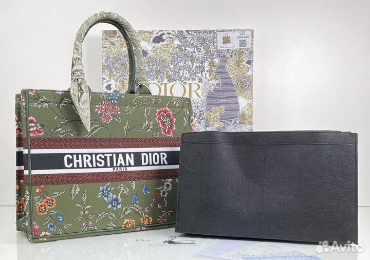 Сумка шоппер christian dior женская