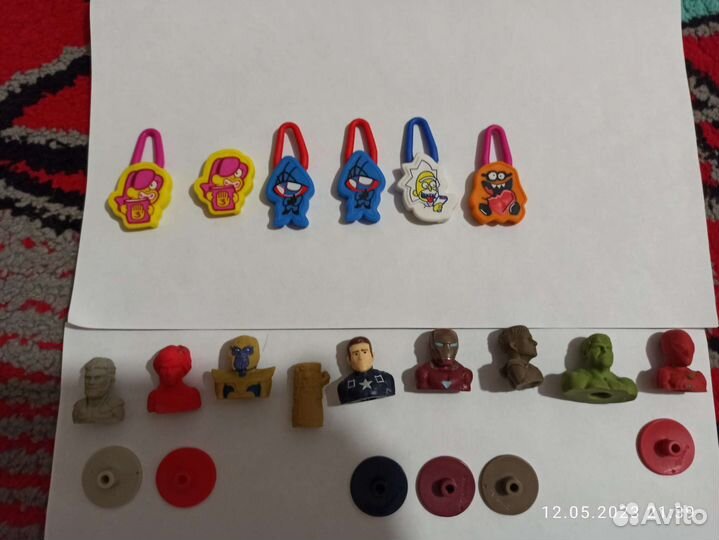 Скрепыши, бравлы, герои Марвел, тикеры-токеры