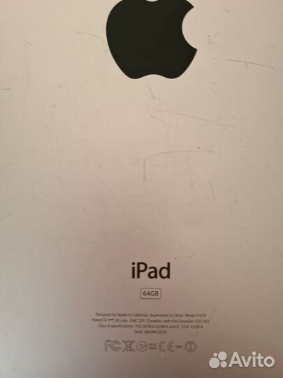 Apple iPad 1 -го поколения 64 Гб
