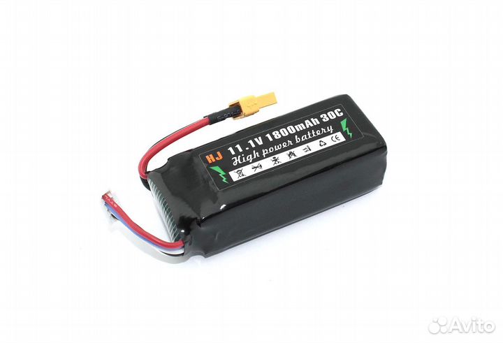 Li-Pol 11.1v 802555 1800mah XT30-Plug