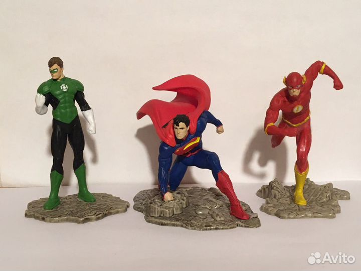 Фигурки dc комиксов супер мен зеленый шляйх