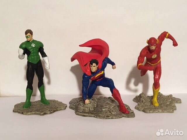 Фигурки dc комиксов супер мен зеленый шляйх