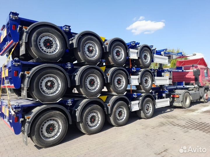 Полуприцеп контейнеровоз Reistreyler 3FCART, 2023