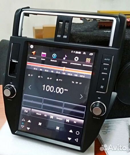 Toyota Prado 150 магнитола Android Tesla новая