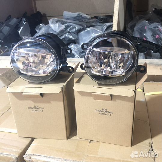 Диодные туманки Камри/Королла