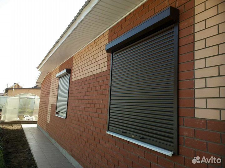 Рольставни противопожарные на окна