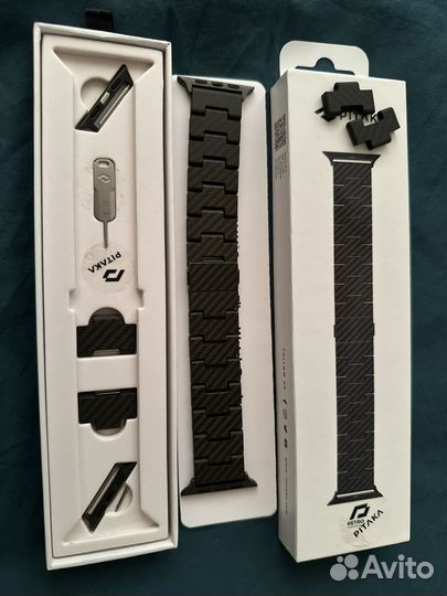 Карбоновый браслет Pitaka для Apple Watch