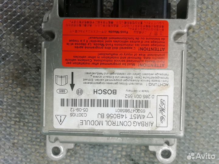 Блок airbag аэрбэк Форд фокус2