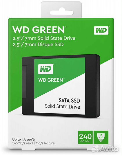 SSD WD Green 240Gb