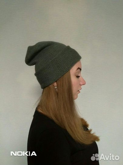 Шапка бини ручная работа