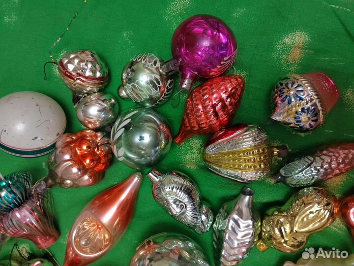 Елочные игрушки СССР