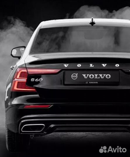 Рамка для номера автомобиля volvo 2 шт