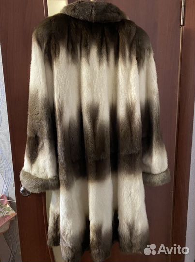 Шуба из меха норки